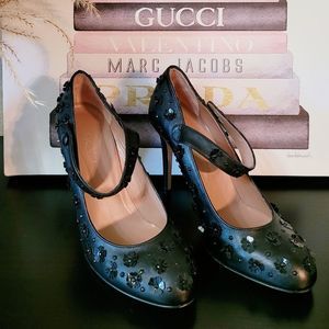 Red Valentino Round-Toe Pumps